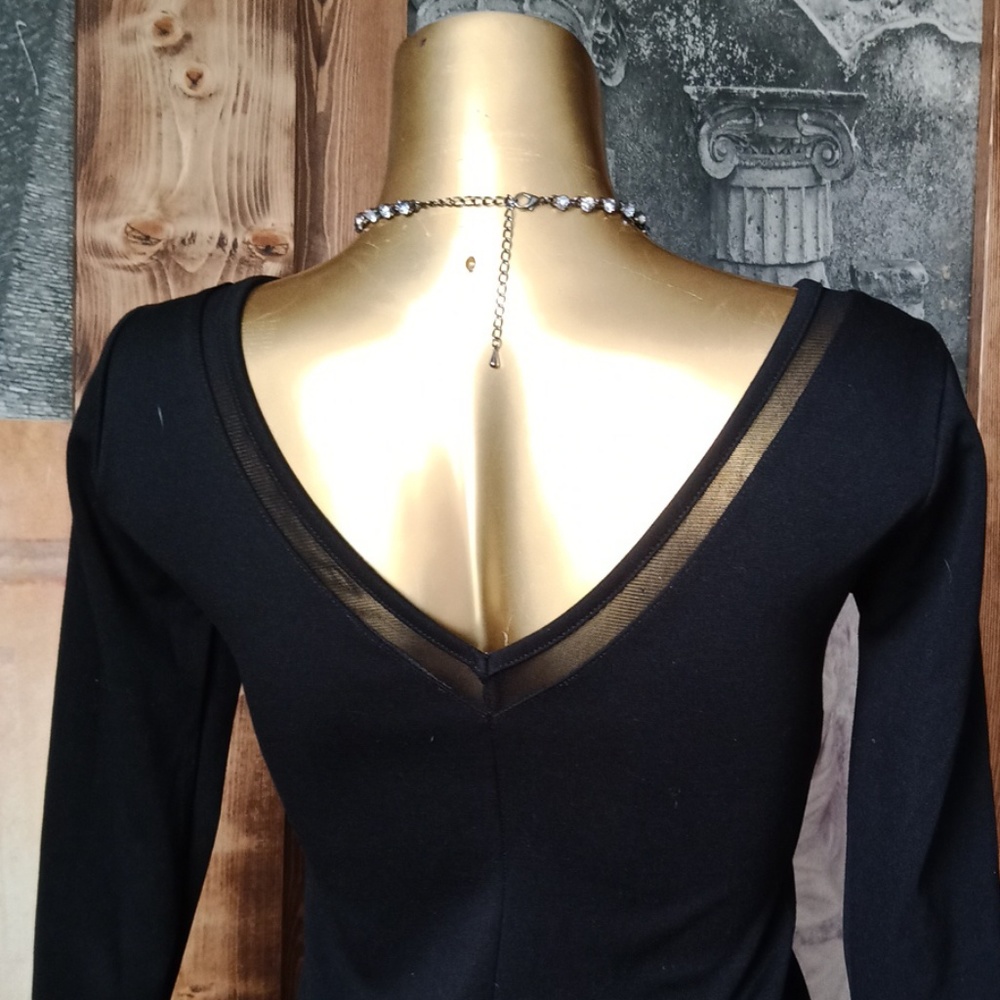 Armani Exchange black mini dress - Picture 7 of 8